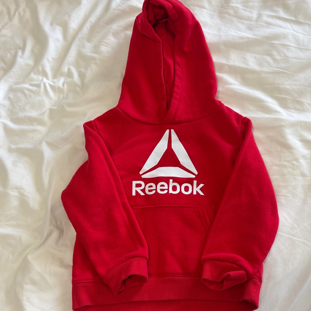 Reebok Kids' Red Hoodie Sweatshirt